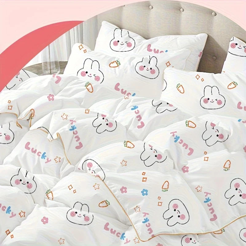 3 in 1 Disposable For Travel Printed Bed Sheet