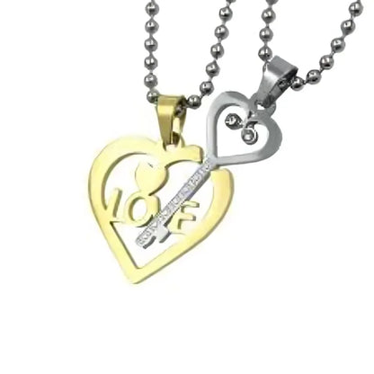 2 Piece Joining Couple Pendants