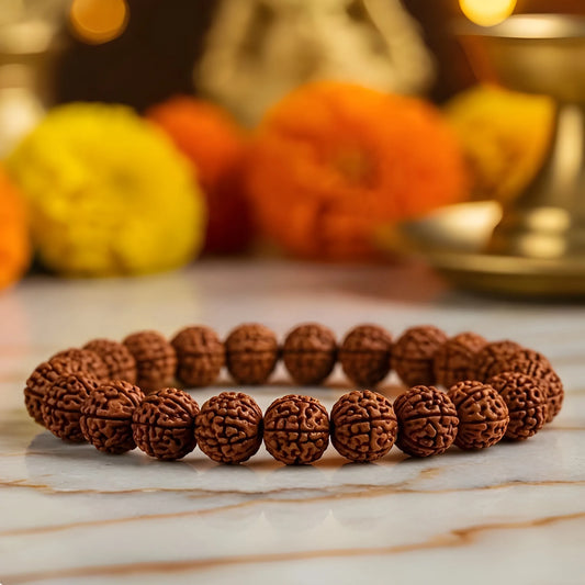 7 Mukhi Rudraksha Spiritual Bracelet