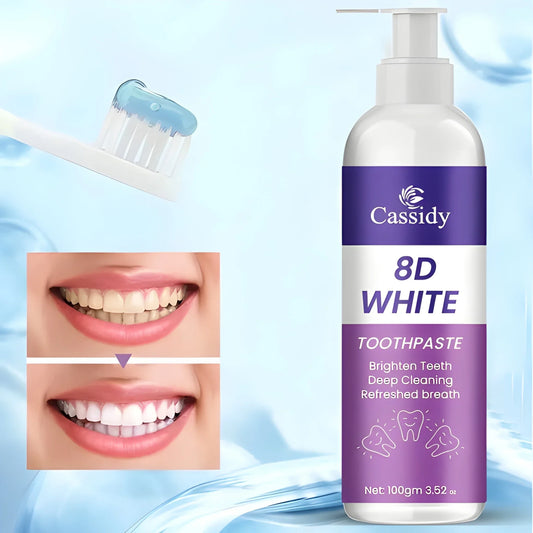 8D Whitening Toothpaste Duo