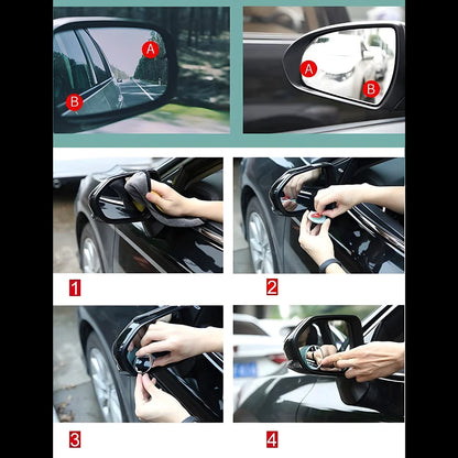 2' Round Wide Angle Blind Spot Mirror