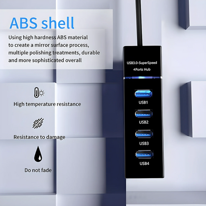 4-Port SuperSpeed USB Hub