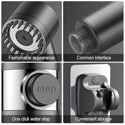 3-Setting Filter Shower Head