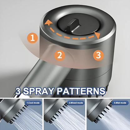 3-Setting Filter Shower Head