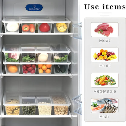 5-Compartment Fridge Organizer